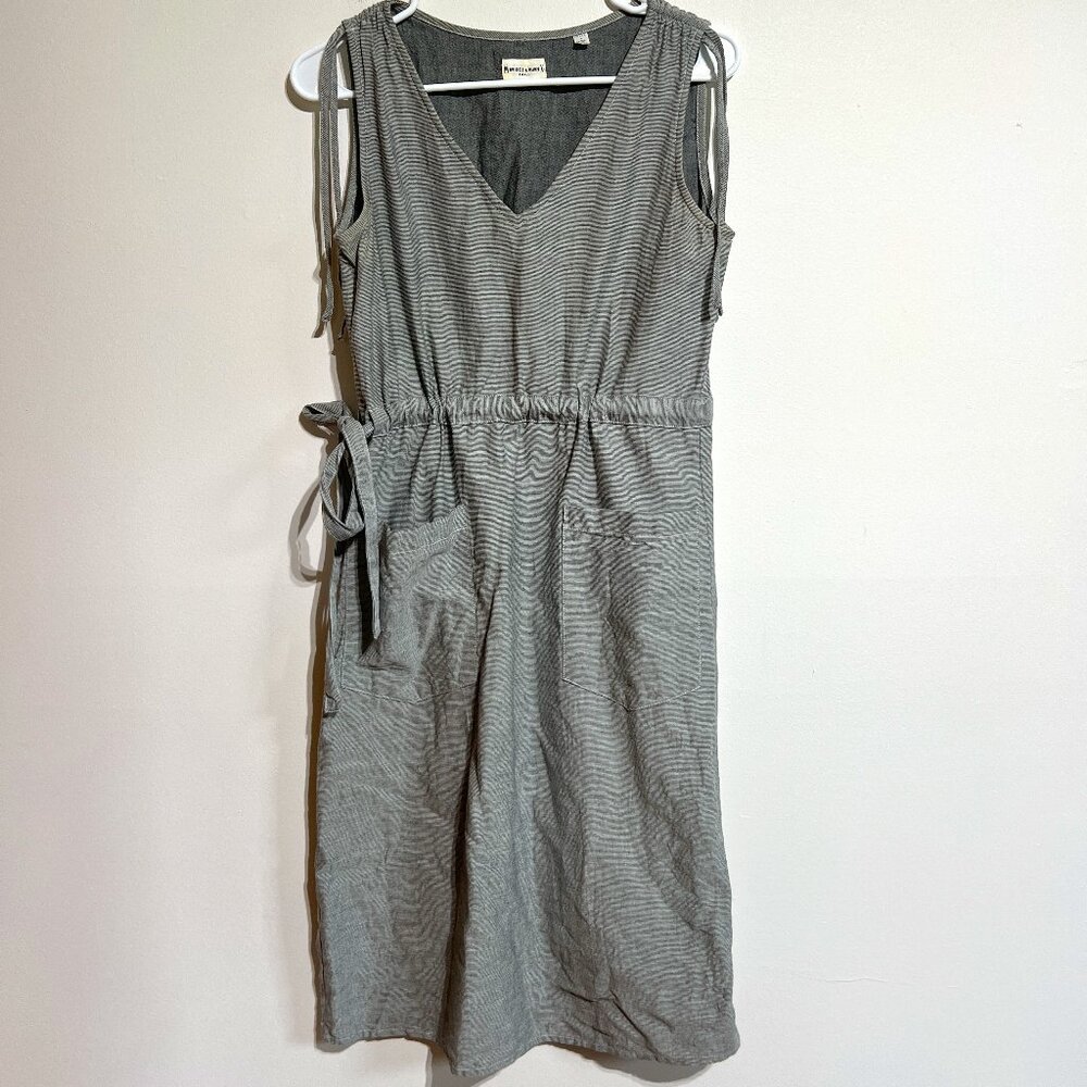 Bridge & Burn 100% Cotton Dress with Ties, Small